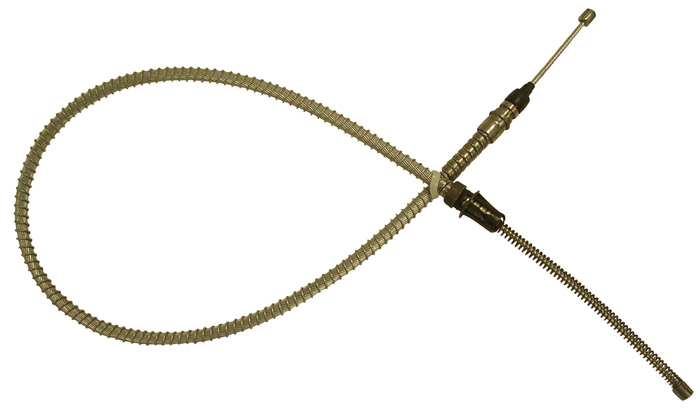 Left Rear Brake Cable, 1961-62 Oldsmobile 88, 98 and Starfire