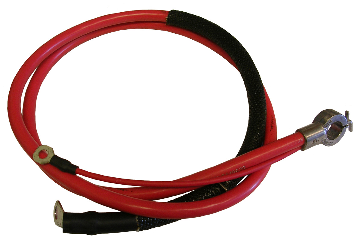 Positive Battery Cable, 1969 Oldsmobile 88 and 98 with 455 V8