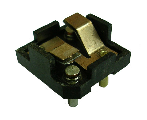 Power Window/Power Seat Switch Base, 1958-64 with corner cut base