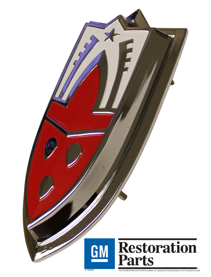 Grille 'Badge' Emblem, 1958 Oldsmobile