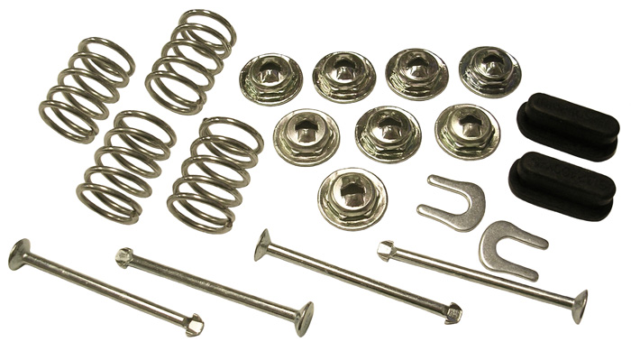 Rear Brake Hold Down Kit, 1957-58 Oldsmobile