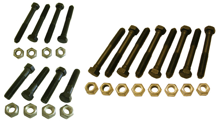 1964-72 GM A Body Front, Rear, Upper, Lower Control Arm Bolt kit (32 pc)