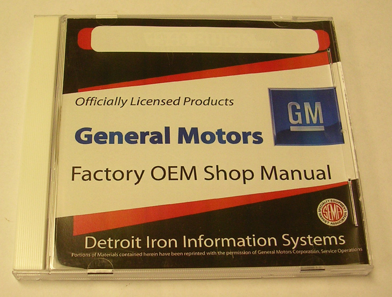 1971 Oldsmobile CD-ROM Shop Manual