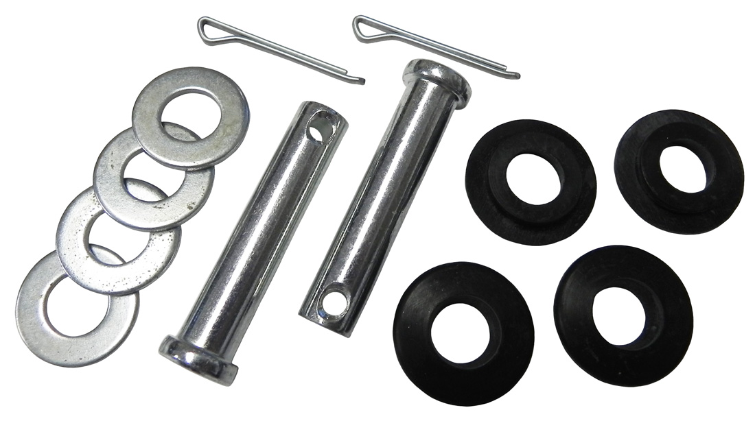 Convertible Top Cylinder Lower Mounting Hardware, 1957-60