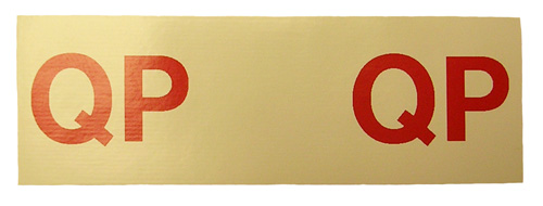 Engine Code Decal, 1966-67 Cutlass 330 V8, 4V, with A/C