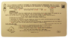 Emission and Tune Up Decal, 1970 442, automatic transmission