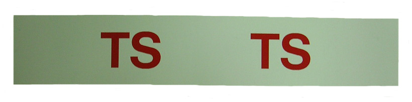 Engine Code Decal, 1970-71 442 W-30 manual transmission