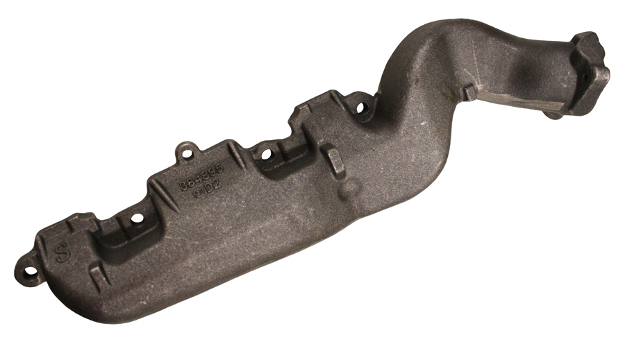 Dual exhaust manifold, LH, 1965-70 88-98-Starfire