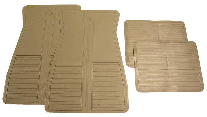 1973-77 Cutlass/442 Floor Mat Set Gray, 4 pcs