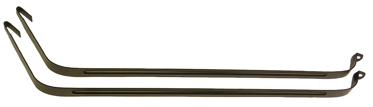 Fuel tank straps, pair, 1954-56 Oldsmobile