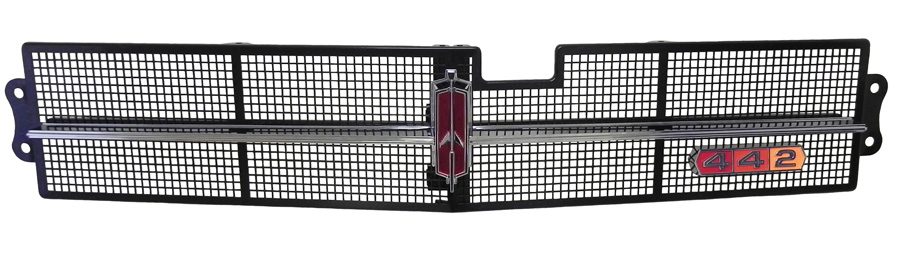 1966 442 Grille, Grille Bars, Grille Rocket Emblem set