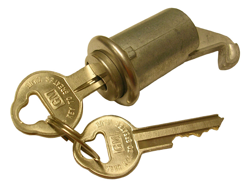 1957-58 GLOVE BOX LOCK