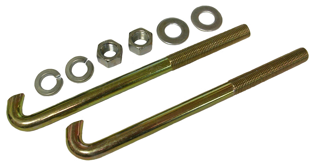 Fuel Tank Strap Bolt Kit, 1957-58 Oldsmobile