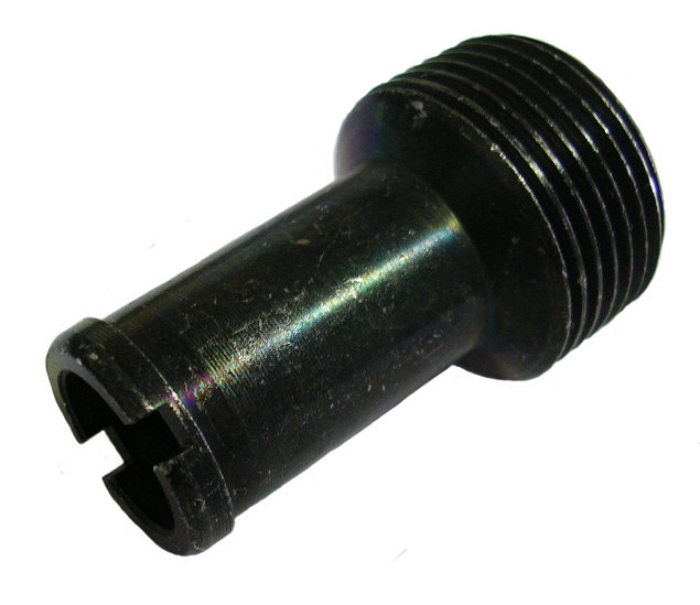 Heater hose fitting, 1971-74 Oldsmobile without air conditioning