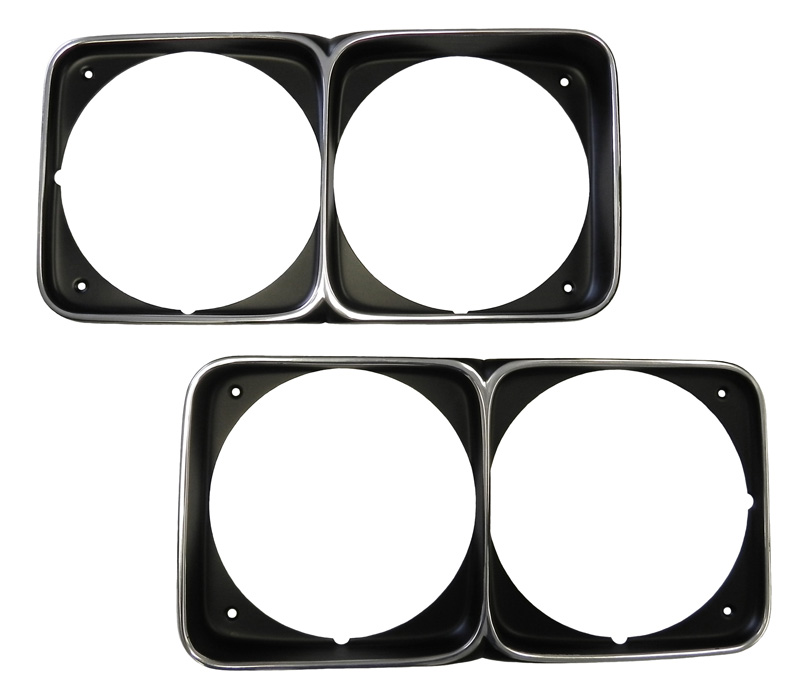 Headlight Bezels, 1972 Cutlass, 442 & Hurst/Olds,  pair