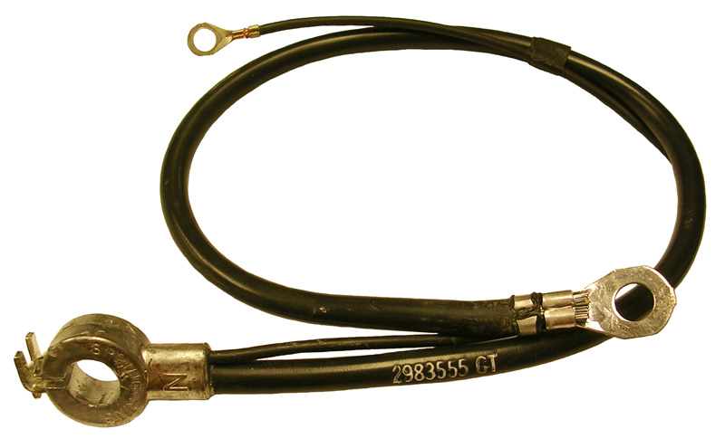 Negative Battery Cable, 1964-65 Cutlass 330 V8