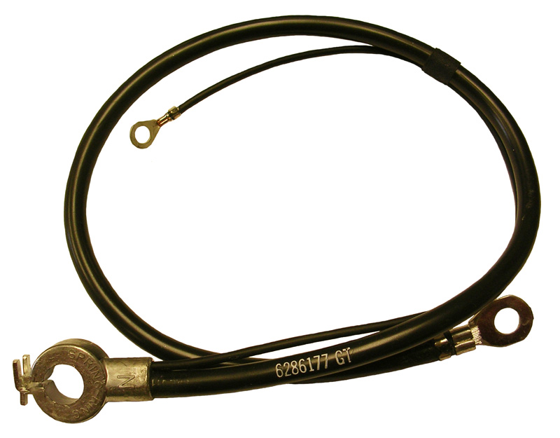 Negative Battery Cable, 1966 Cutlass 330 V8