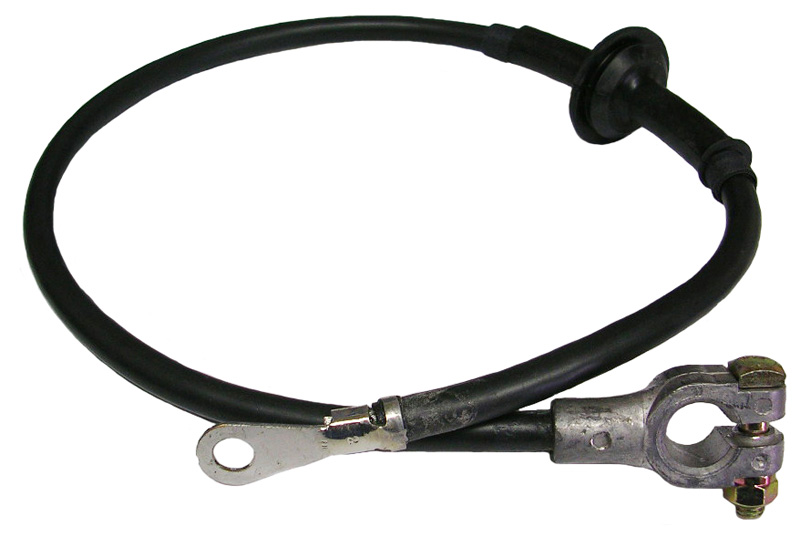 Negative Battery Cable, 1966-67 W-30