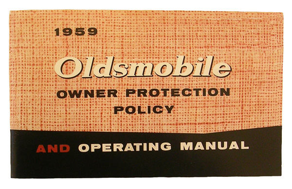 Owner's Manual, 1959 Oldsmobile