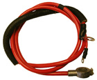 Positive Battery Cable, 1968 Cutlass 350 V8, automatic transmission, 2 barrel carburetor