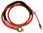 Positive Battery Cable, 350 V8, automatic transmission, 2 barrel