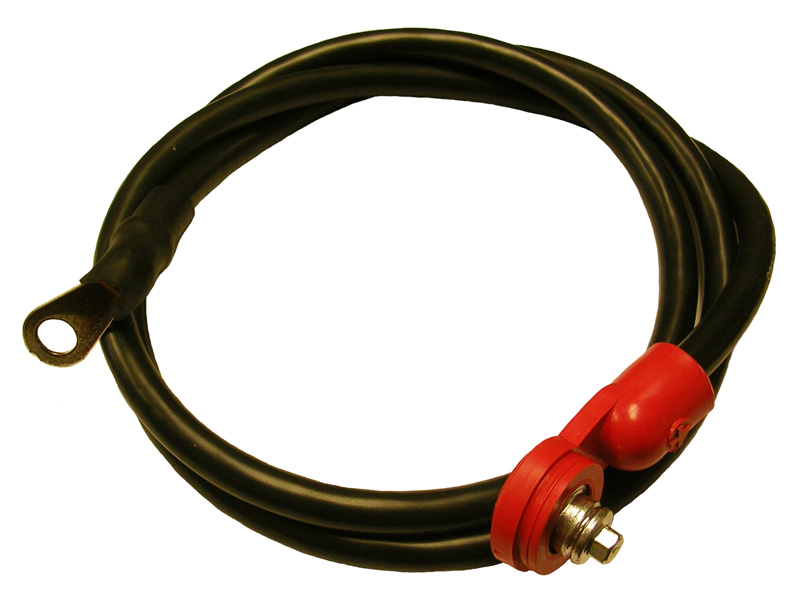 Positive Battery Cable, side post terminal, 1974 Cutlass 455