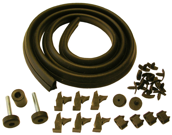 Rubber bumper detail kit, 1970-72 Cutlass and 442