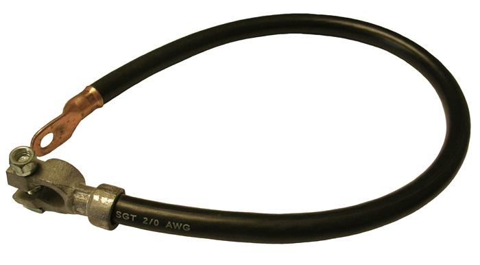 Negative Battery Ground Cable, 1938-40 Oldsmobile