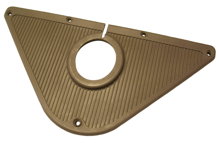 Steering Column Floor Plate, Brown,1954-55 Buick