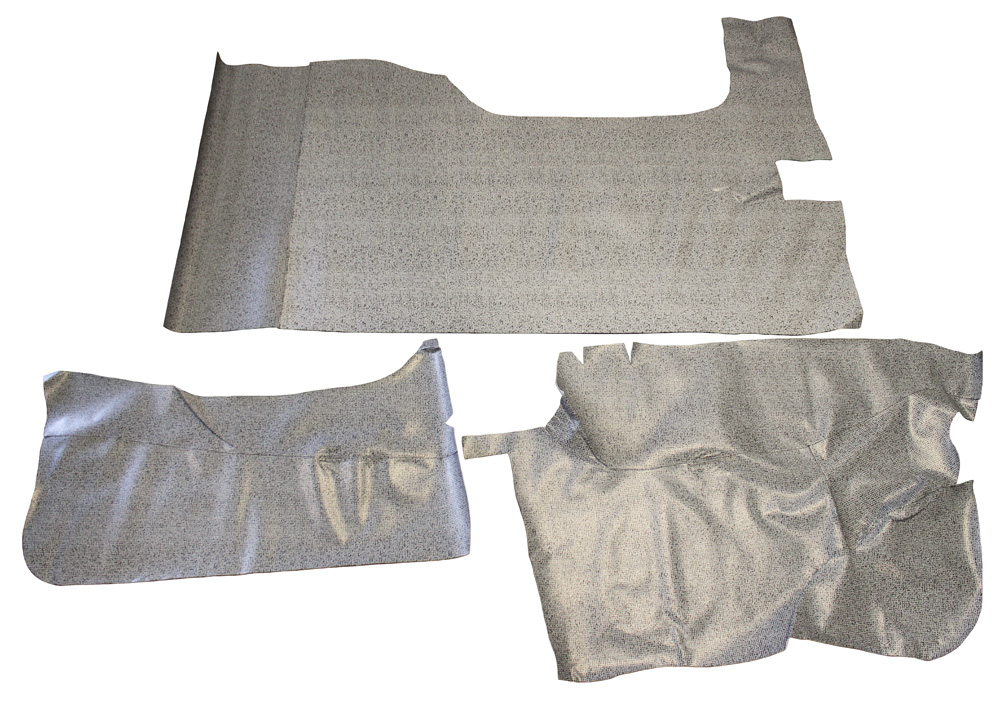 1958 Trunk Mat Set-Herringbone Pattern