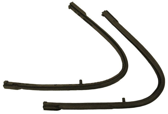 Rear Vent Window Weatherstrips, 1949-51 Oldsmobile four door sedans