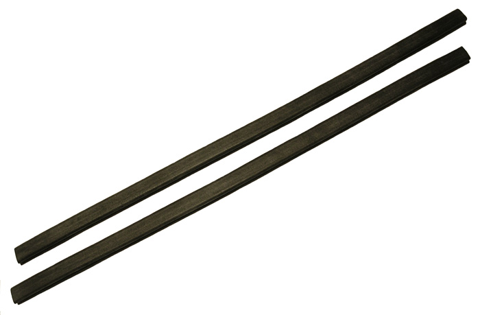 Windshield Pillar Weatherstrips, pair, 1954-58 Oldsmobile