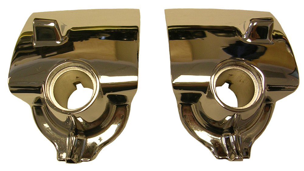 Chrome Wiper Escutcheons - 1954 Buick Super & Roadmaster